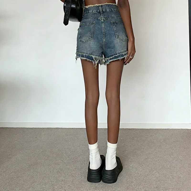 New Summer Female High Waist Jeans Hot Sale Girls Comfortable Short Pants Lady Korean Retro Fashion Denim Shorts M260319