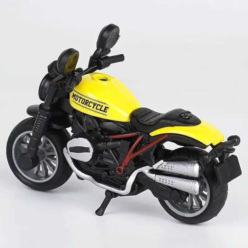 1PCS Motorcycle Model Toys Mini Vehicles Decoration Accessories for Boy Gift Alloy Car Children Birthday Gifts Y260319