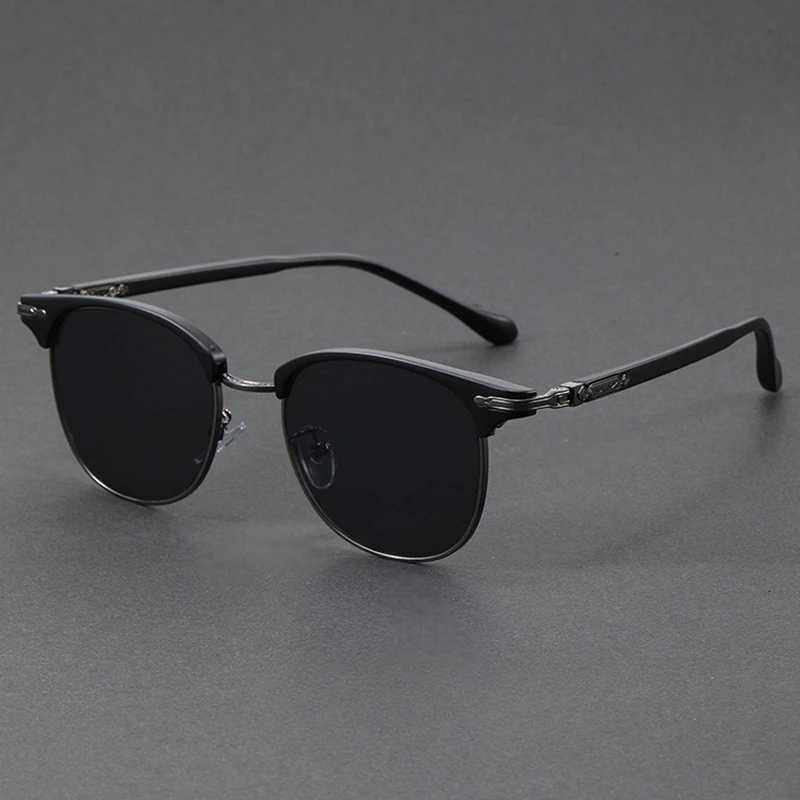 Fashionable Sunglasses European and American Metal Small Square Round Korean Version Korean Version Glasses Retro Square Sunglas H260319 - view 4
