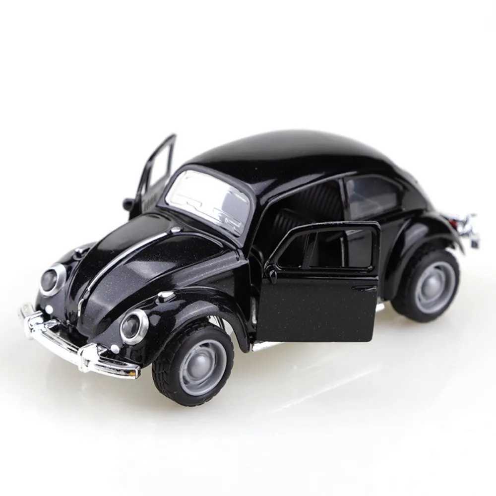 Retro Beetle Alloy Car Model Toy for Collection Exquisite Simulation Design Cake Decoration Home Office Display Gift Y260319