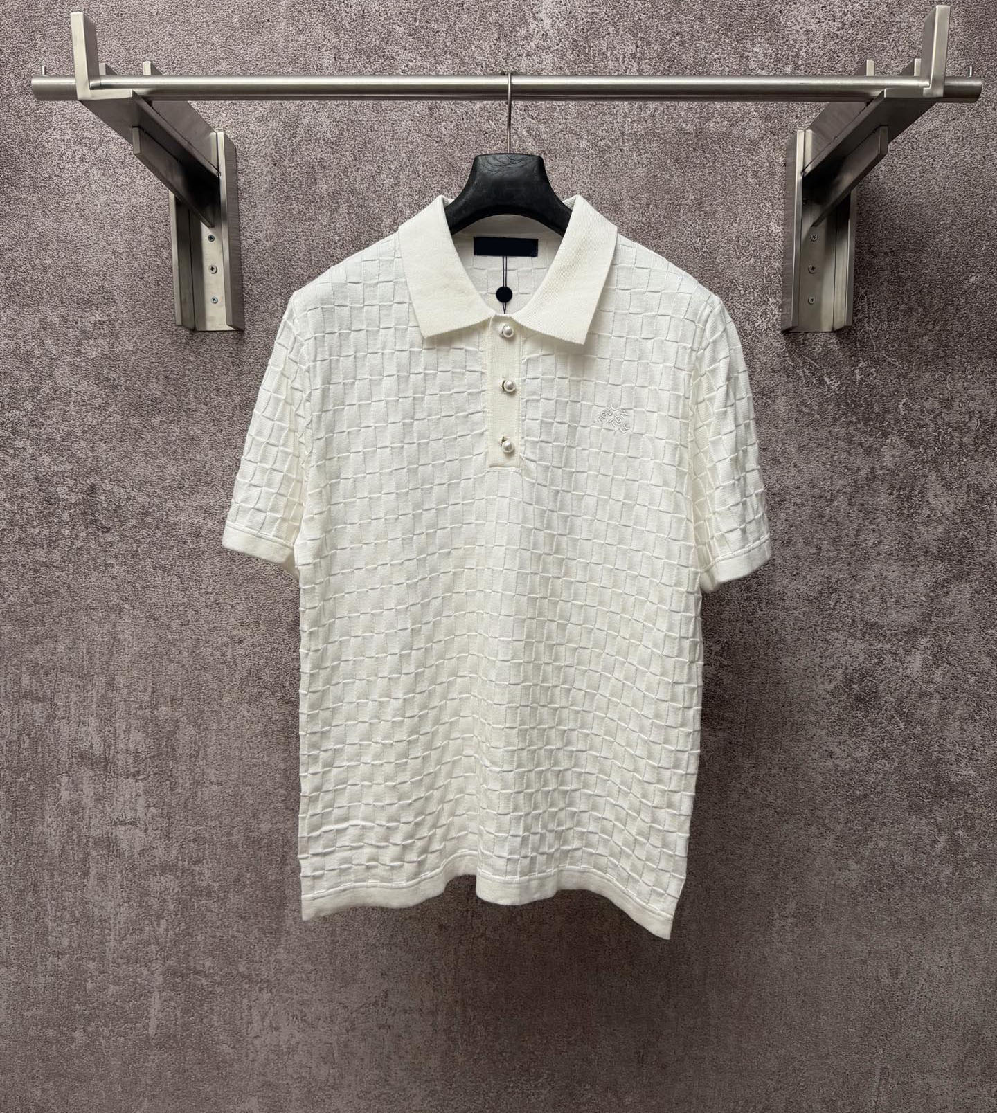 Men's Plus Tees & Polos Round neck embroidered and printed polar style summer wear with street pure cotton r2w5265