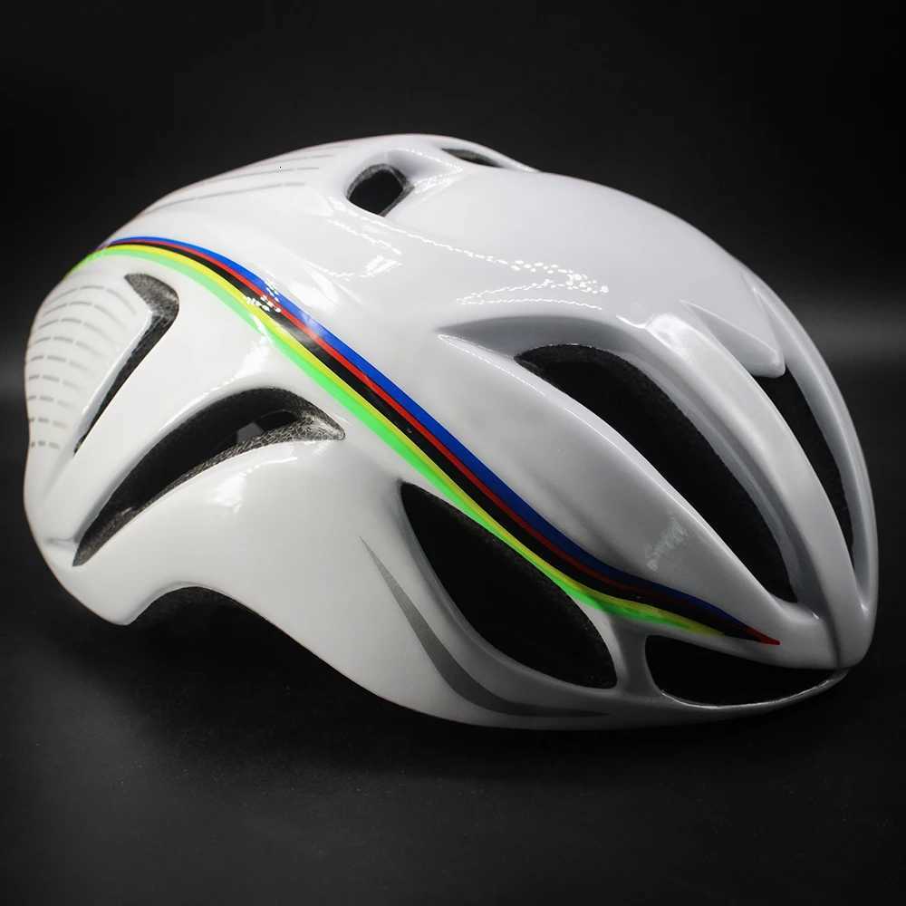 Triathlon Cycling Helmet Time Trial Aero Road Bike Helmets Mtb Race Protector Bicycle Helmets Casco Ciclismo Bicycle Equipment H260319