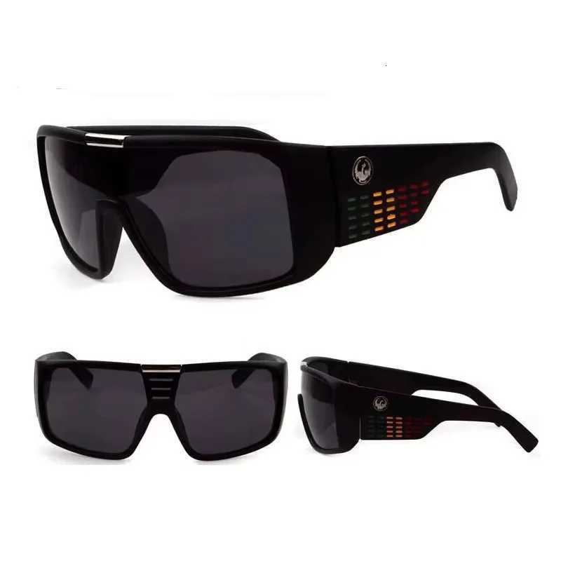 Fashion Retro Oversized Dragon Sunglasses For Men Brand Design Male Outdoor Sports Summer Travel Big Sun Glasses Eyewear Goggle H260319 - view 4