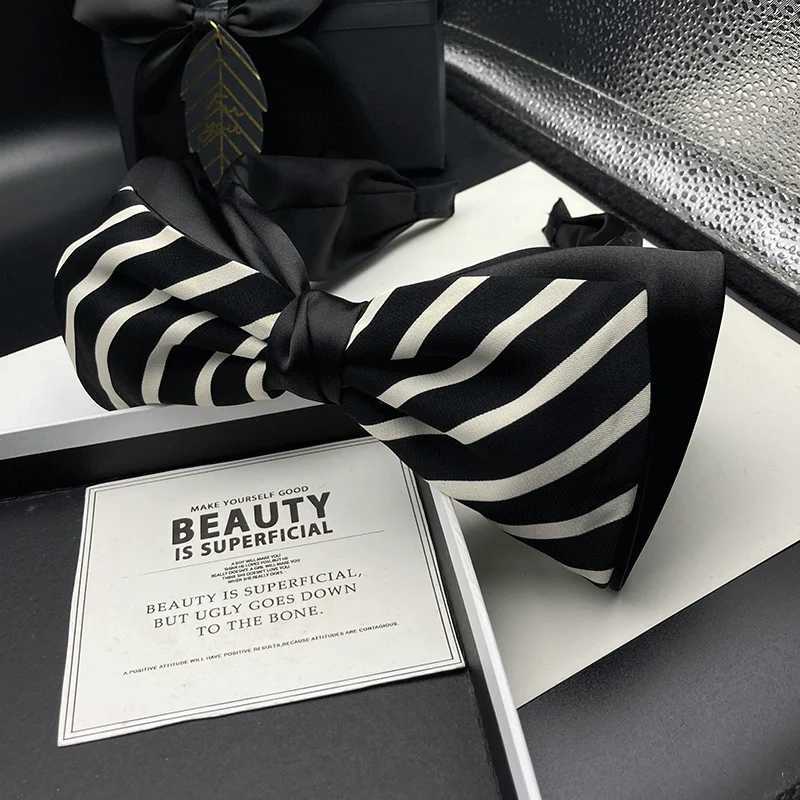 New large bow hair clip headband for womens fashion adult shopping high cool style wide edge hair compression headband H260319