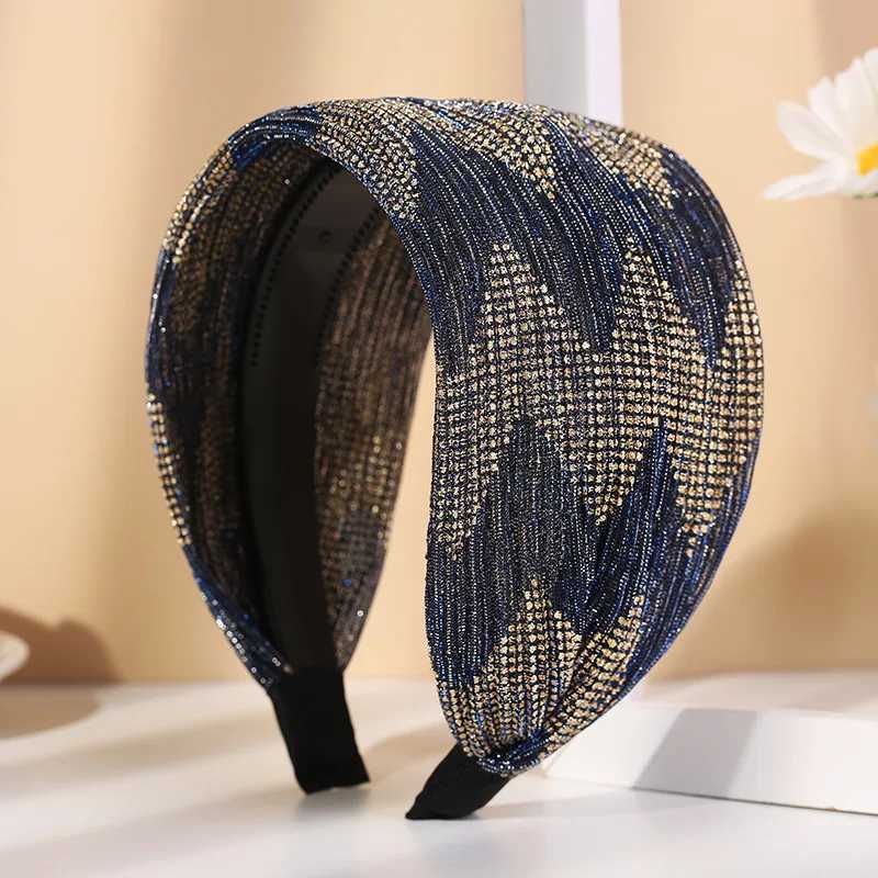 New Lace Headband Wide-Brimmed Non-Slip Coveropaska Do Wlosow Shiny Breathable Hair Fixer Face Washing Headbands for Women H260319