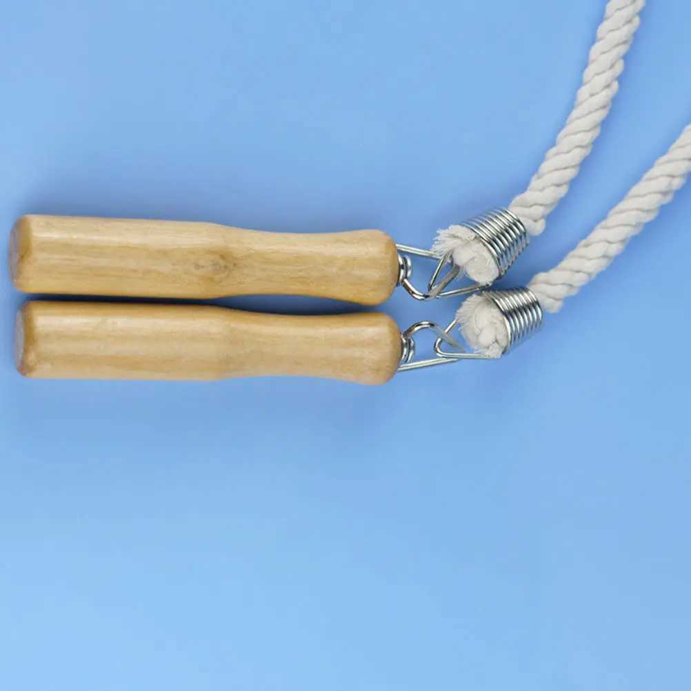 Long Skipping Rope Soft Flexible Cotton Linen Material Anti Slip Handle Team Jump Rope Group Game Supply Team Game Prop M260319