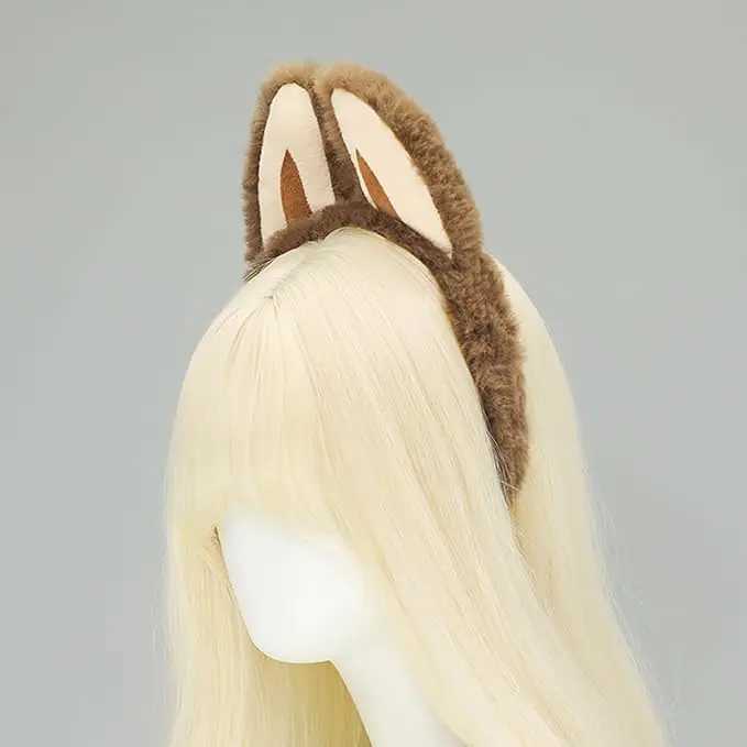 Cute Plush Bubu Ear Headband Fashion cosplay anime Cloth headband Elf Plush Headwear Role playing performance props H260319