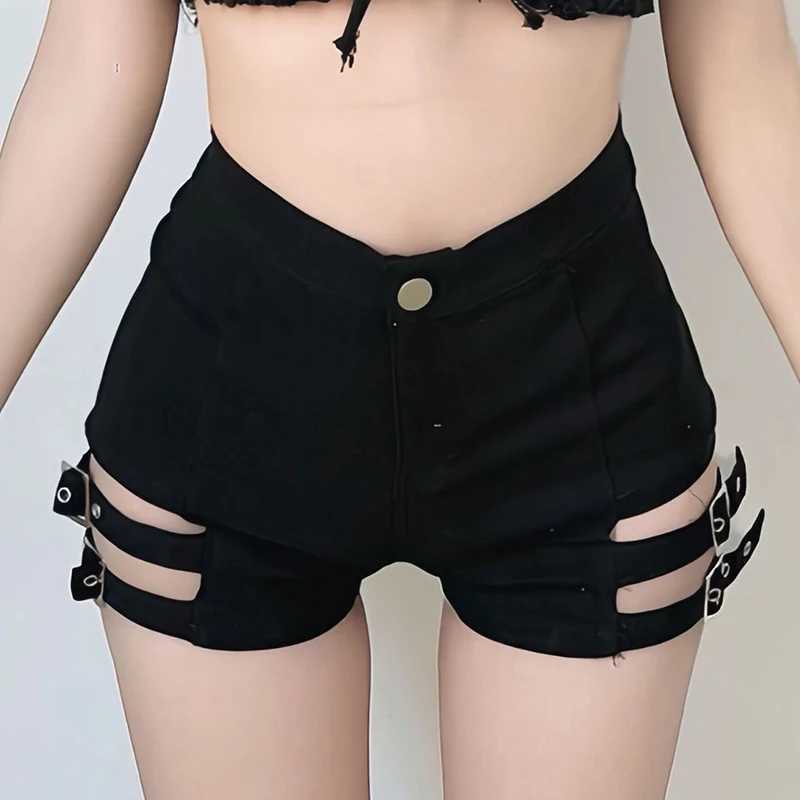 2026 Summer Lady Chic Designer High Waist Shorts Women Fashion Thin Denim Pants Girls Ins Korean Casual Short Jeans M260319