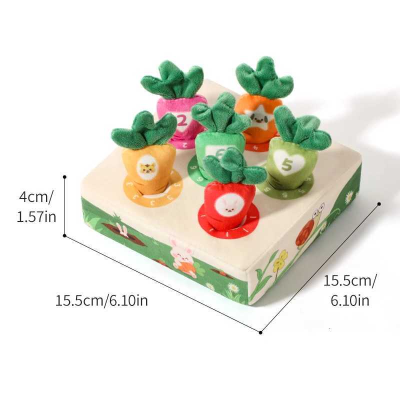 Baby Carrot Harvest Game Montessori Toy Pull Turnip Toddler Motor Skills Training Color Learning Educational Toys For Children Y260319