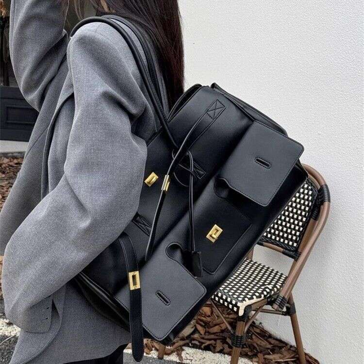 leather underarm platinum handbags, tote shoulder bags, large capacity