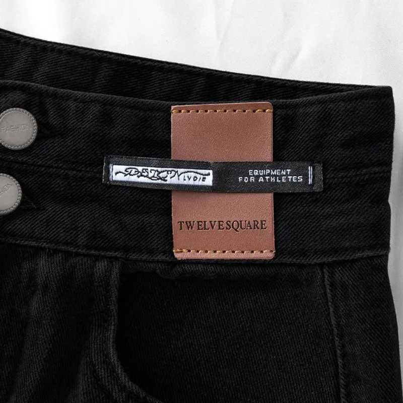 Summer Women Retro Fashion Casual Thin Jeans Female Chic Raw Edge High Waist Denim Shorts Lady Ins Baggy Short Pants M260319