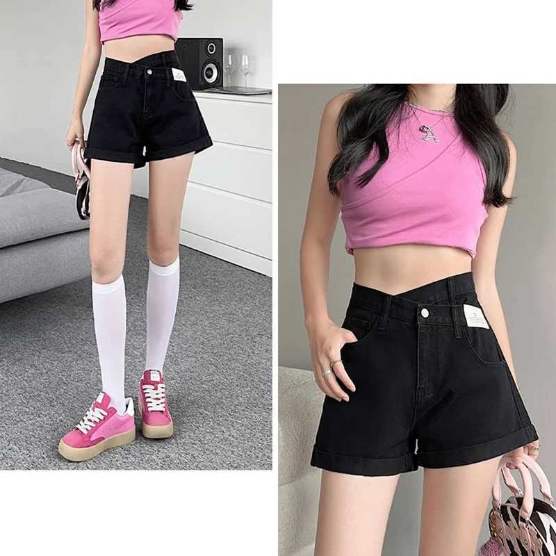 2026 Korean Casual Summer Women Thin Jeans Lady Fashion High Waist Denim Shorts Hot Sale Girls Slim Fit Short Pants M260319