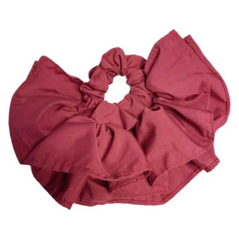 1pc New style of fresh double layered skirt with hair loop and headband tied with ponytail and large intestine loop H260319