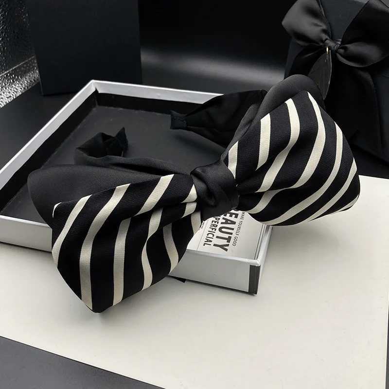 New large bow hair clip headband for womens fashion adult shopping high cool style wide edge hair compression headband H260319