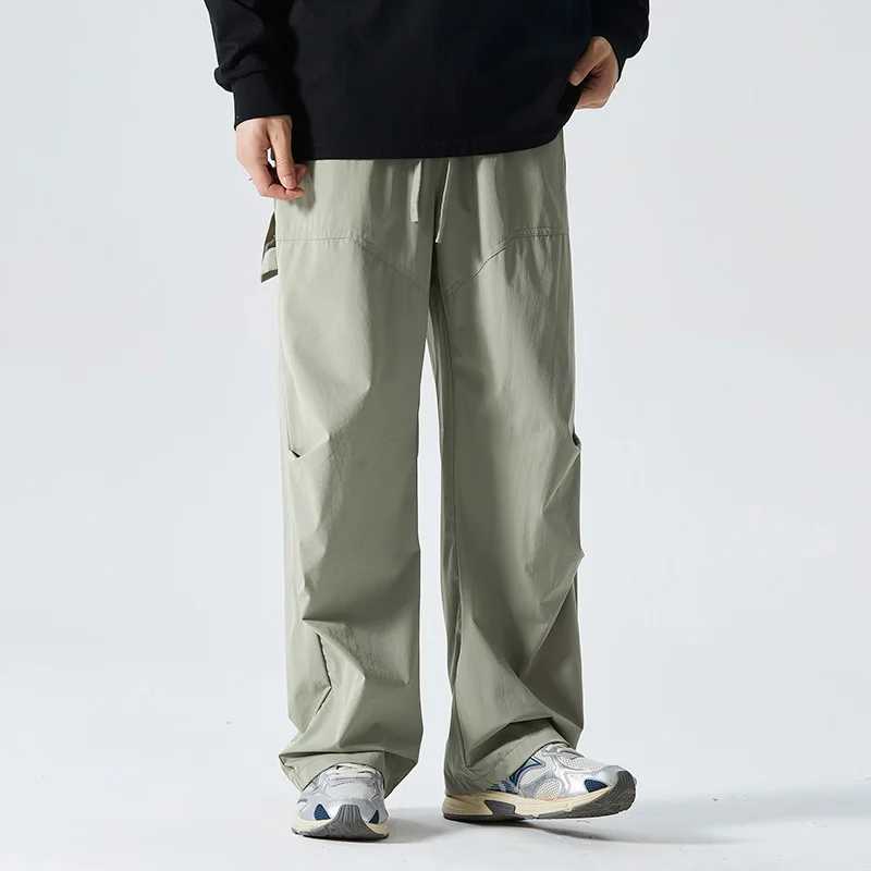 Streetwear Black Mens Harem Joggers Pants Men Cargo Pants 2024 Hip Hop Casual Pockets Sweatpants Male Oversized Fashion Trousers M260319