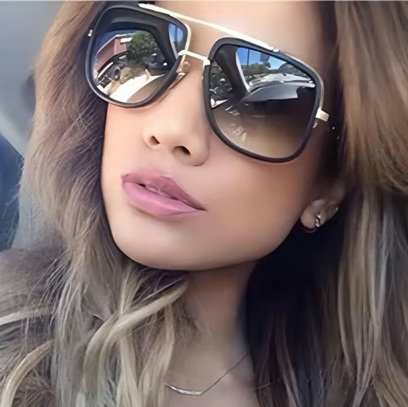 Mach-One Luxury Brand Sunglasses Men Casual Business UV400 Driving Women Outdoor Retro Couple Designer Glasses Big Steampunk Hip hop Rock IVSTA Fashio