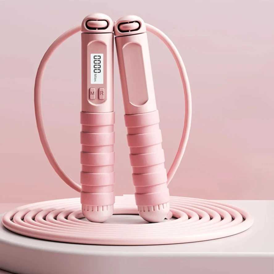 Electronic counting jump rope adult weight loss fitness exercise for men and women M260319