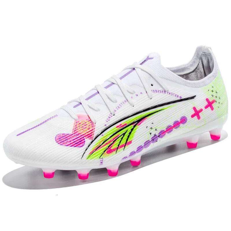 Shoes Men's Boots Grass Training Sports Society Soccer Cleats Non-slip Field Boot Crampons De Football 26Y0319