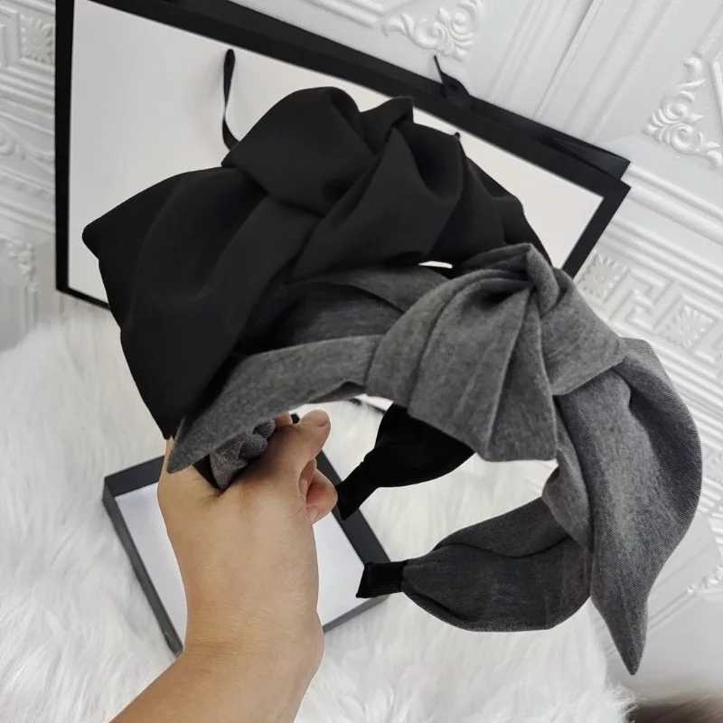 Vintage Wide-Brimmed Hair Clip Bow Headbands with Hair Pins And Clips Set Elegant Hair Accessories for Women H260319