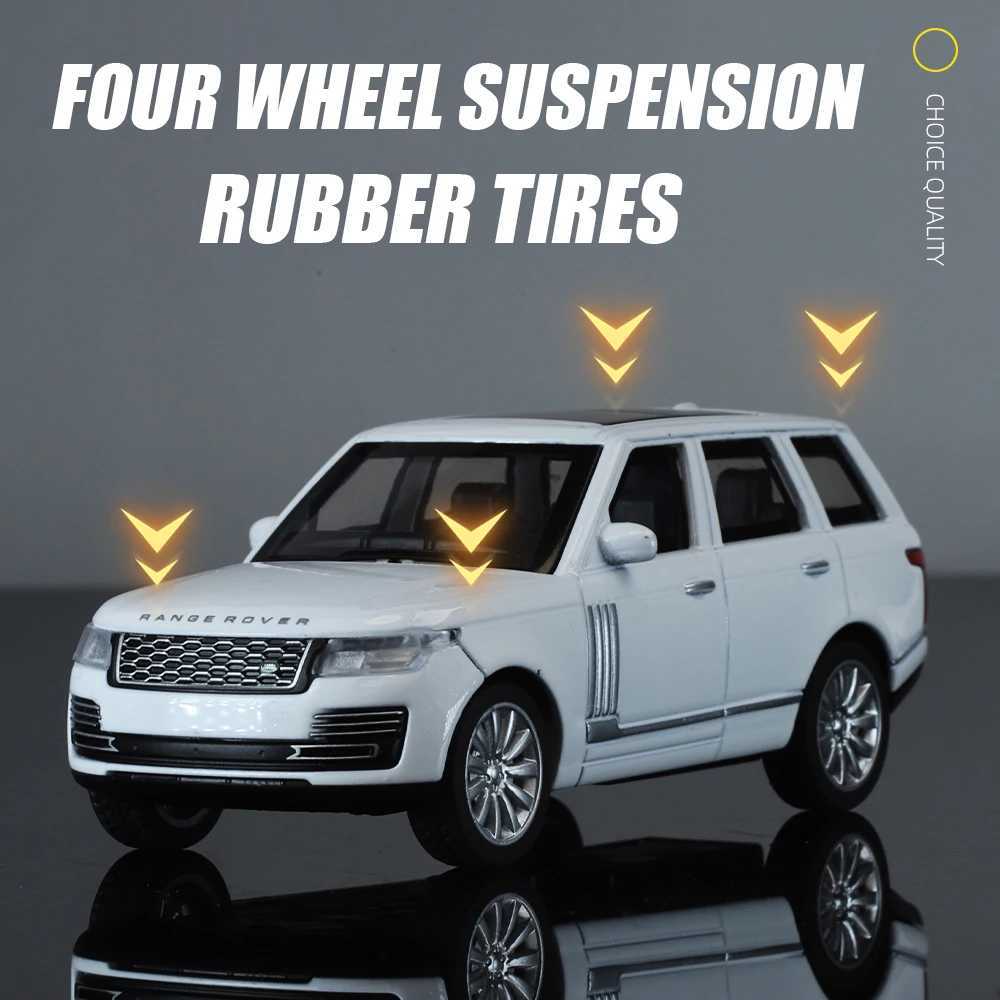1/43 LR R0VER Alloy Diecast Car Model Off Road SUV PullBack Suspension Kid Exquisite Birthday Gift Toy Collect accurate reduct Y260319