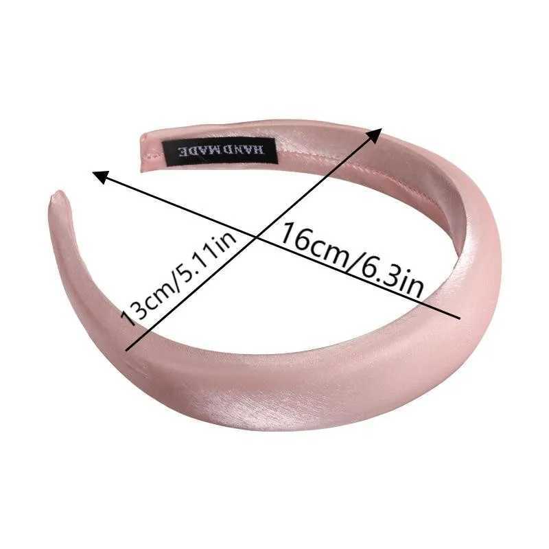 Satin Mercerized Sponge Headband Female Korean Temperament Hair Band Hair Accessories H260319