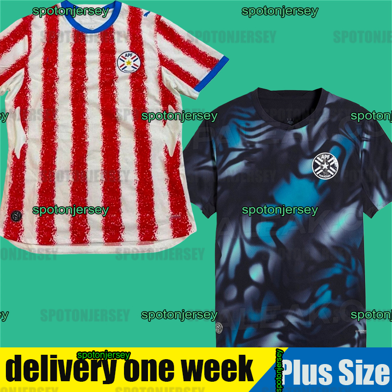 Paraguay jersey 2026 world cup Mens Paraguay Soccer Jerseys 2026 Home Away Football Shirts Short Sleeve Uniforms Paraguay 2026 home and away jersey