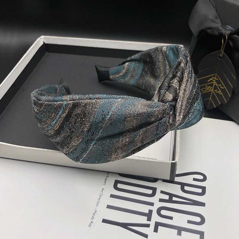 Hair headband for women new autumn and winter styles high-end and cool air temperament shopping wide edge hair compression H260319