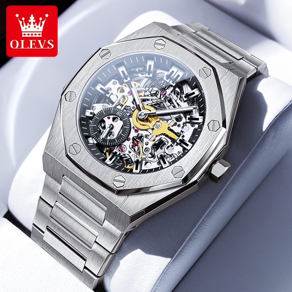 Watch Manufacturer One Piece Dropshipping Brand New Luminous Waterproof Fully Automatic Mechanical Men's Watch Watches Men Designer Fashion Trend