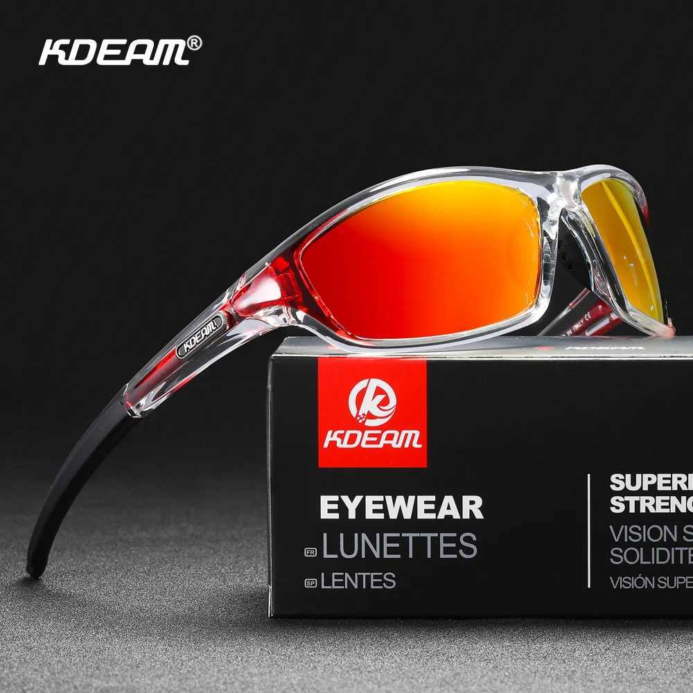 KDEAM Upgraded TR90 Mens Sunglasses Polarized Sports Fishing The Unique Flexible Sun Glasses Men Outdoor Lifestyles Goggles H260319 - view 4