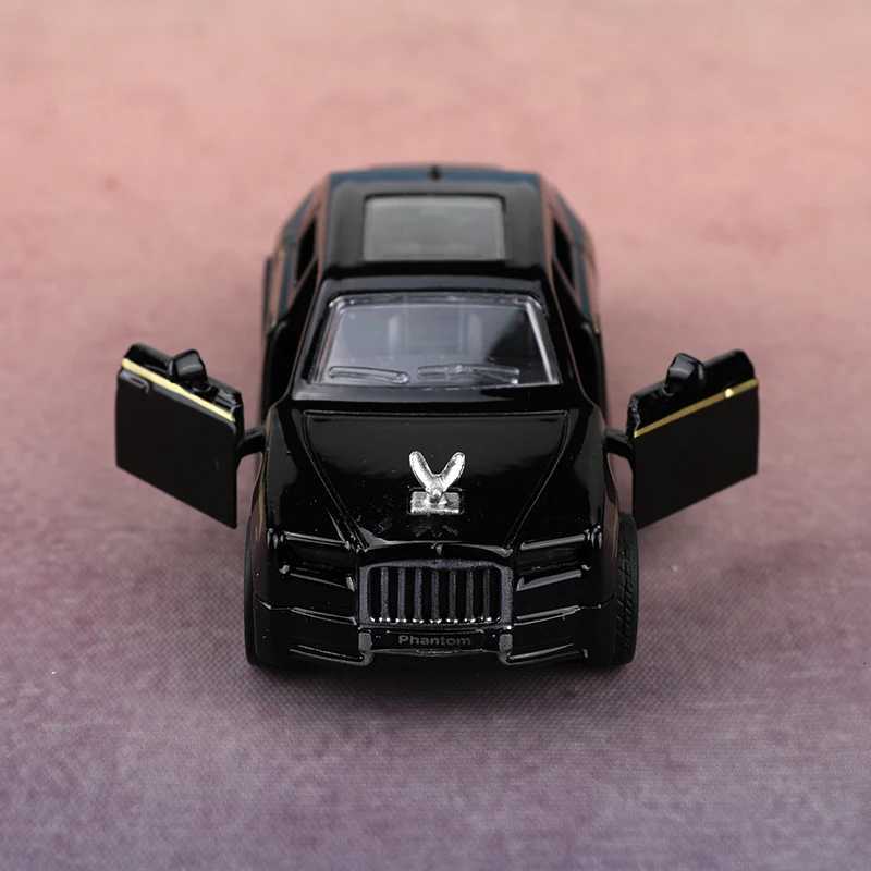 bagged143 Rolls-Royce Phantom Alloy Model Car Simulated vehicle children alloy car boys toy model car ornaments Y260319