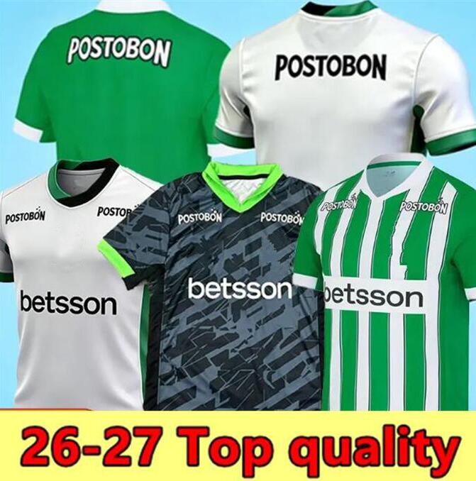 26 27 Atletico Nacional Medellin soccer jerseys 2026 2027 home away MORELOS CARDONA J.Duque DA COSTA D.Pabon Jarlan camesita de futol training football shirt