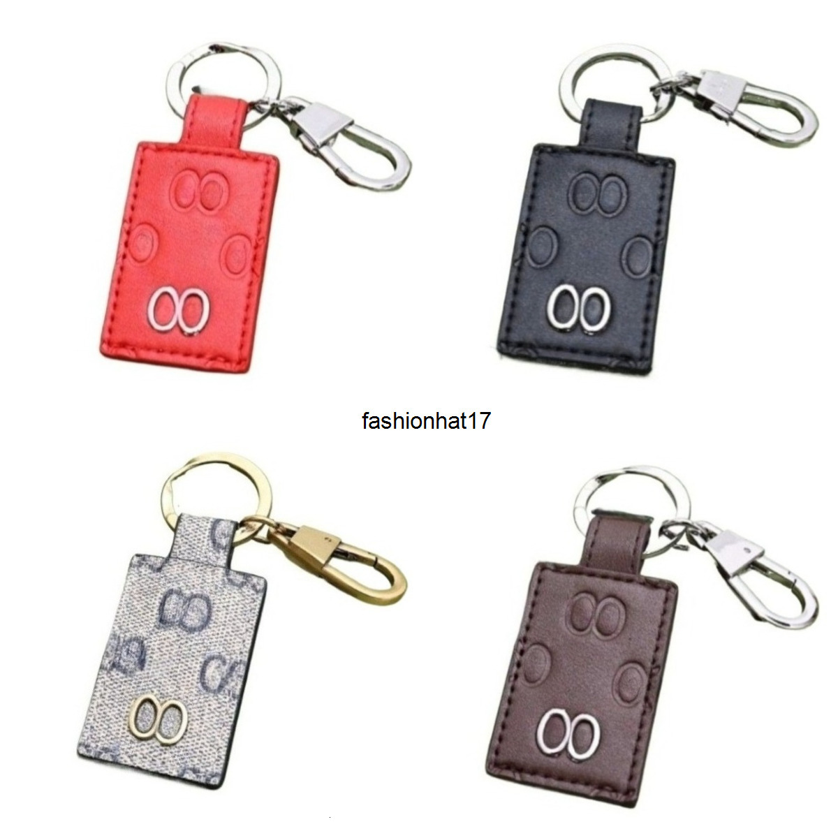 Key Rings Designer Leather Keychain Classic Letter Print Design High-end Leather Keychain Exquisite Luxury Alloy Car Unisex Jewelry Holiday Gift Couple Jewelry