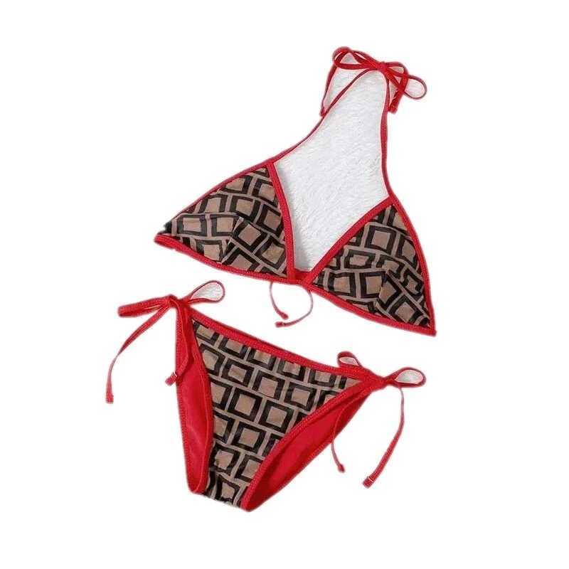 2025 summer womens bikini swimsuits Stylish sexy women bikinis swimsuit sets triangle straps beachwear party backlessT260318