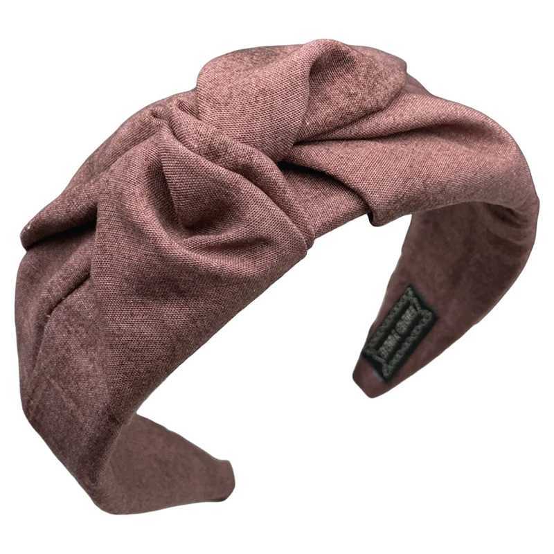 Retro hair clip headband for women new high skull top adult hair tie headband with wide edge compression headband H260319