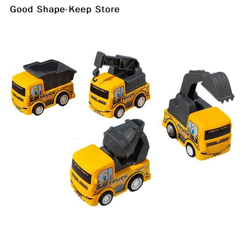 1Pcs Inertia Sanitation Truck Models Pull Back Engineering Vehicle Boys Toys For Kids Toy Car Children Ideal Gifts For Boys Kids Y260319