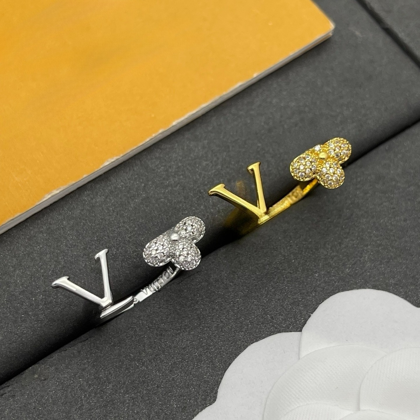 Designer Ring Couple for Women Ring Luxury Jewelry Gift Party Wedding Gift Open Ring High Quality Ring