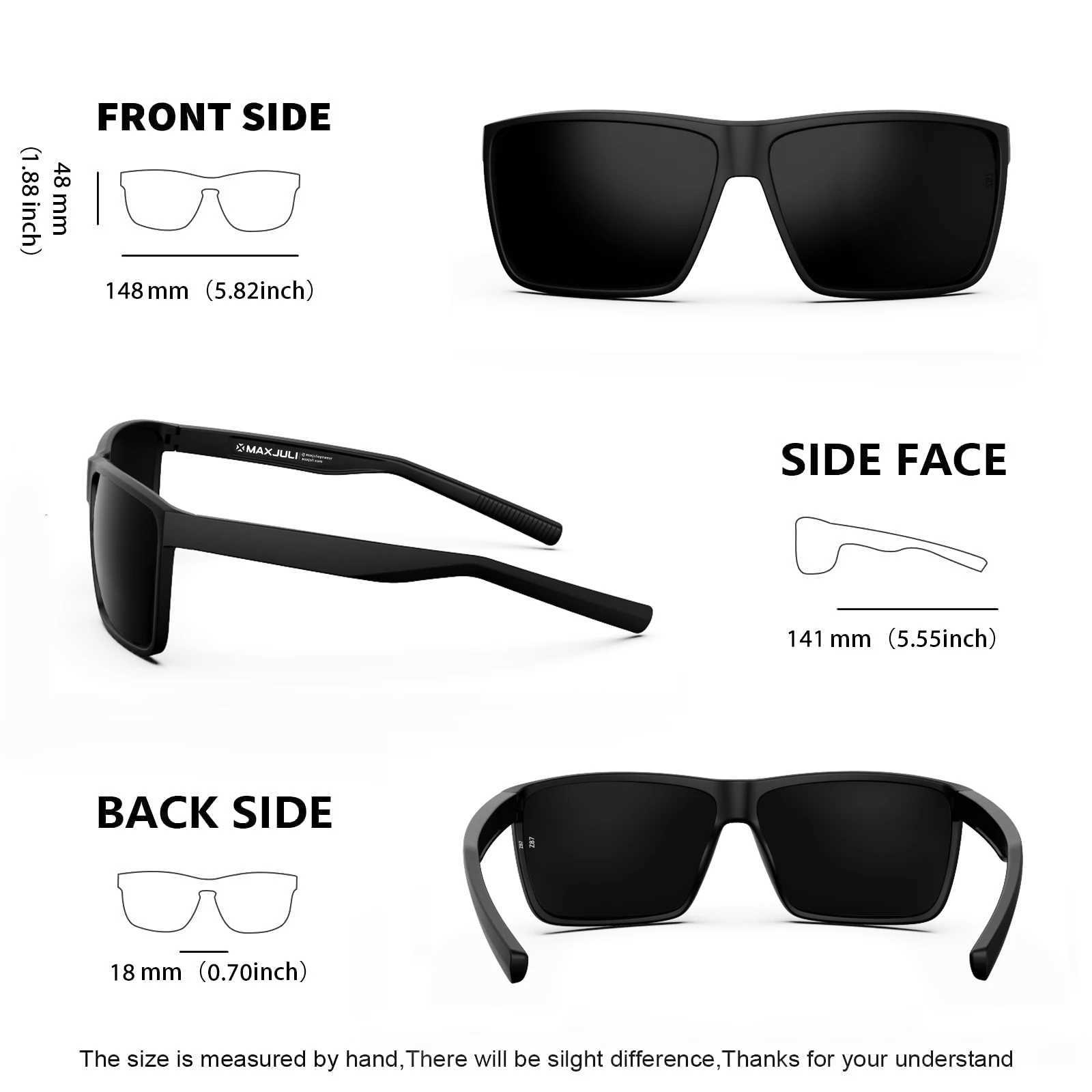 XL Z87 Safety Sport Sunglasses Men Big Wide Heads TR90 Ultralight UV400 Oversized Shades Outdoor 8108 H260319 - view 5