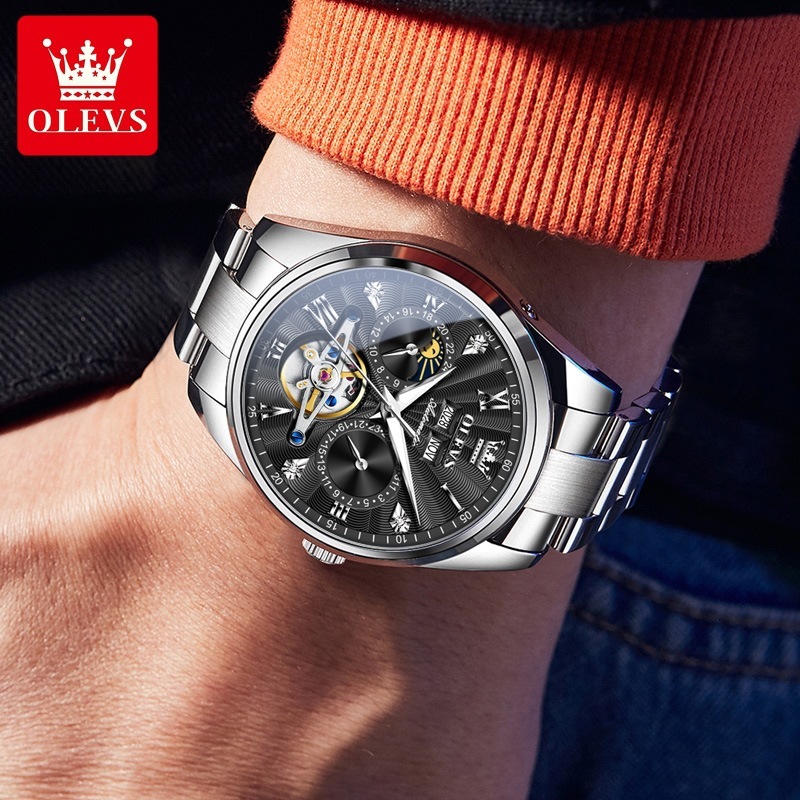 Model Endorsed By Celebrities The Brand Watches Men Designer - Its Latest Flagship Multi-functional Automatic Mechanical Watch Featuring Long-lasting