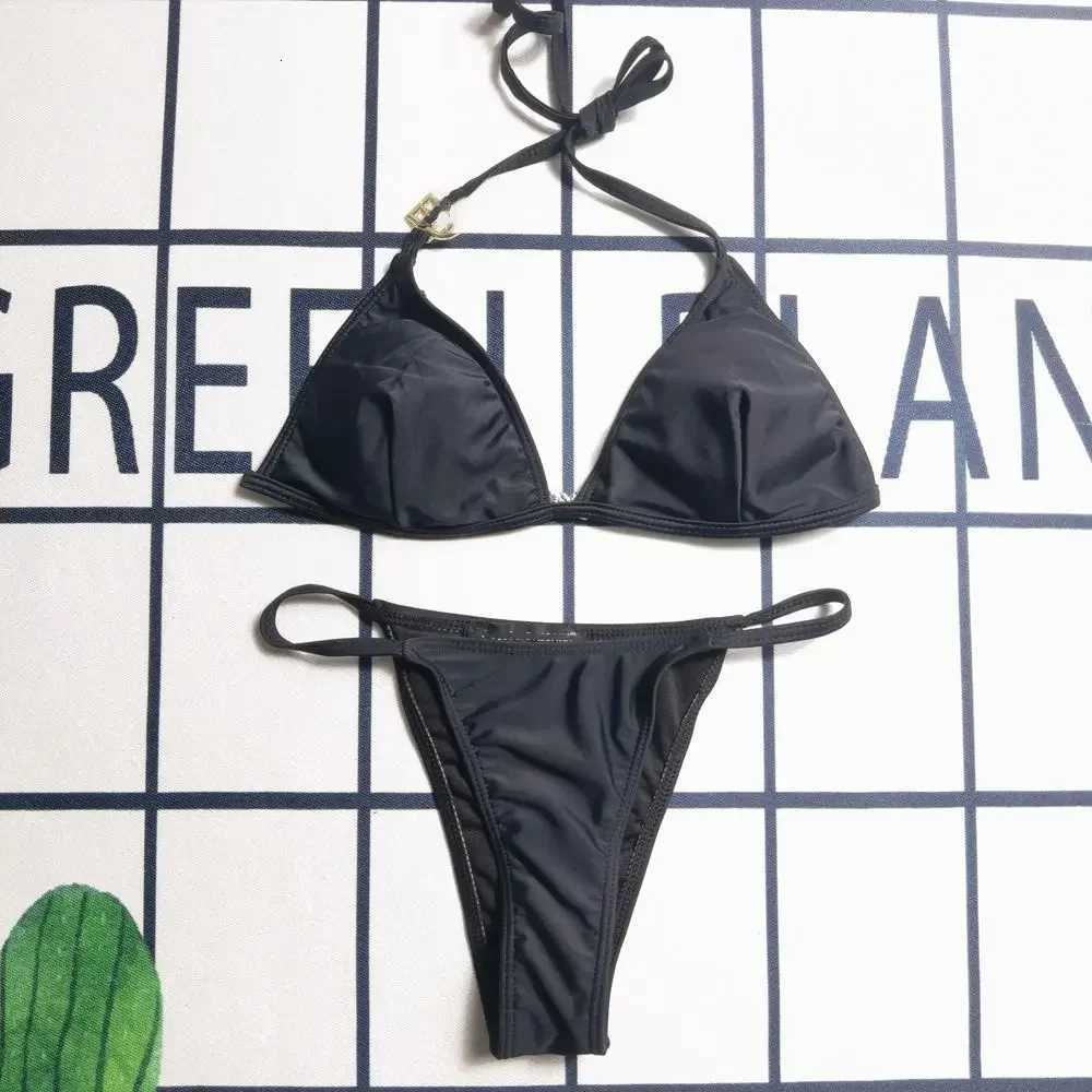 Ladies swimsuit swimsuit designer sleeveless swimsuit 2025 bikini ladies designer tight shirt swimsuitT260318