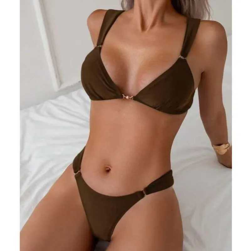 Black Sexy Bikinis Solid Swimsuits Women Swimwear Push Up Female Beach Swim Wear Bathing Suits Brazilian Bikini Set Pool BatherT260318