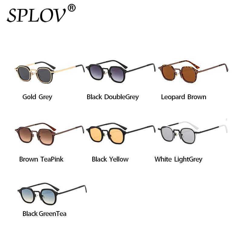 New Fashion Small Square Sunglasses Men Women Retro Punk Shades Male Female Vintage Trendy Driving Glasses UV400 Black Leopard H260319 - view 7
