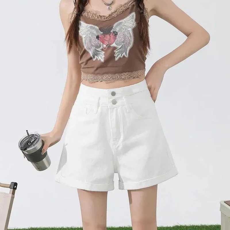 Classic Hot Sale Summer Lady High Waist Thin Jeans Girls Ins Designer A-line Denim Shorts Lady Comfortable Short Jeans M260319