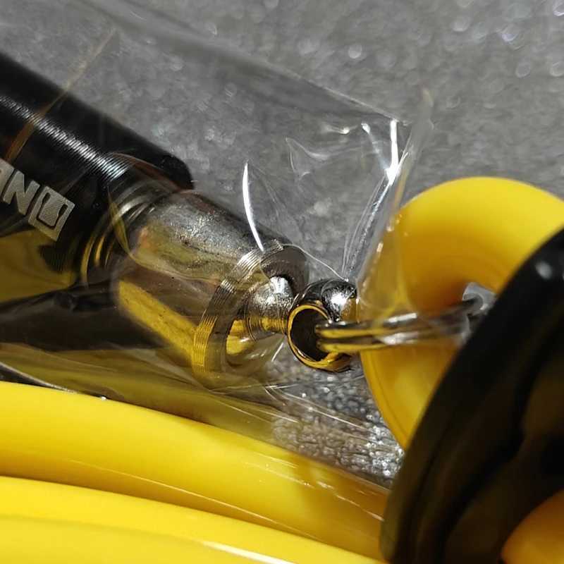 ANTI COLD ALLOY ROPE PVC PU no limit 360 rotate bearing jump rope 6mm rope cord no tangle skip ropE M260319