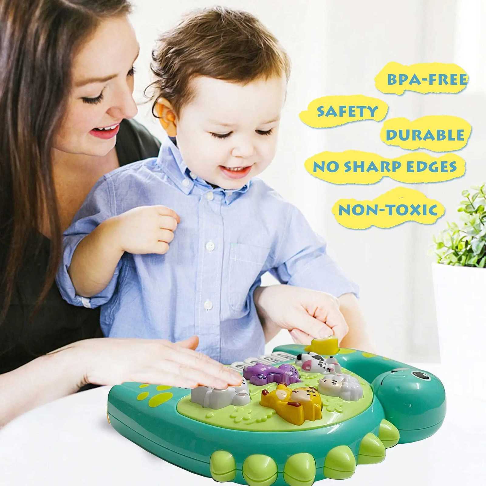 Kids Musical Instrument Animal Sound Toy Learning Toy Preschool Toy Rhythm Training Toy Fun Learning Toy Y260319