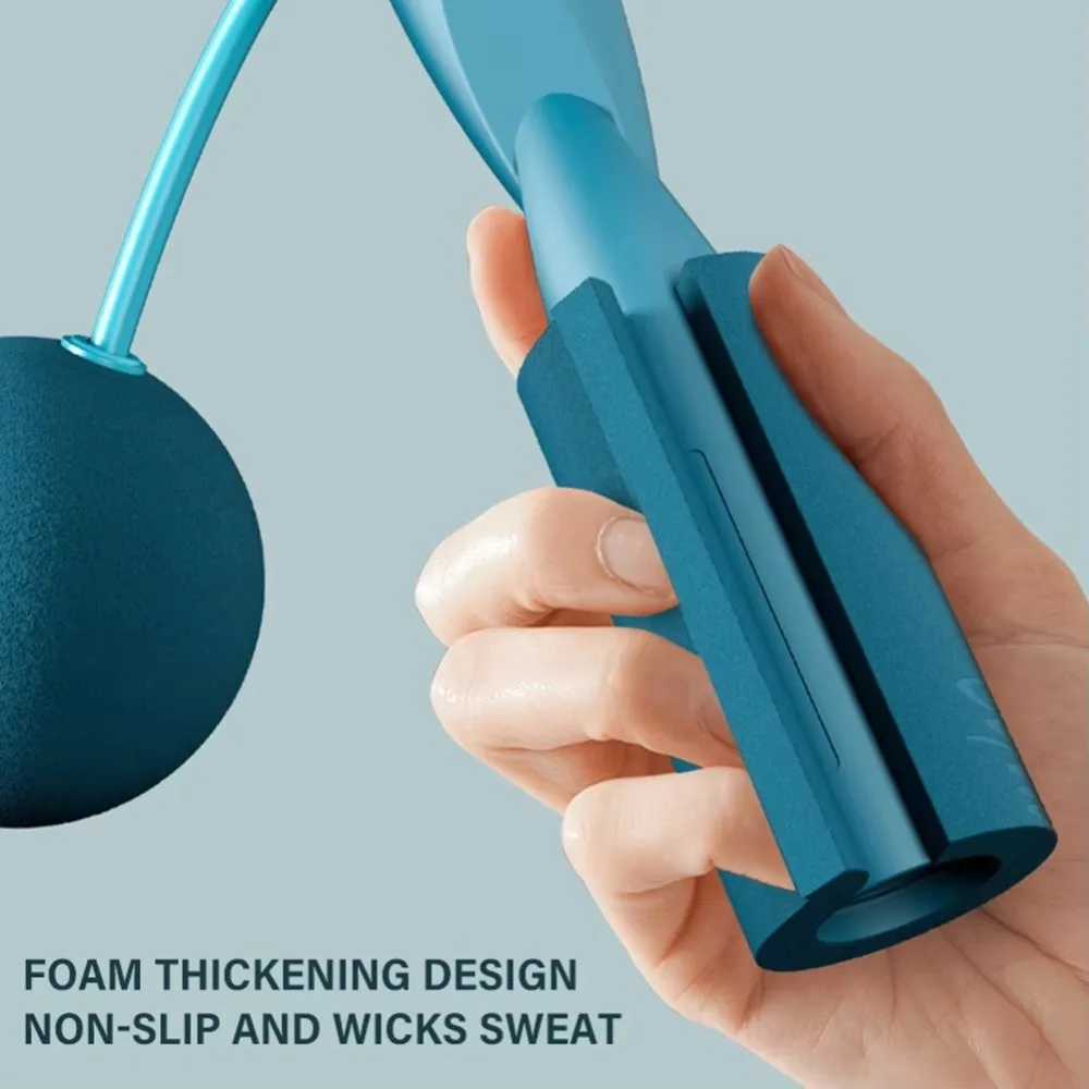 Multi-purpose Wireless Skipping Rope Indoor Sports Silent Dual-purpose Weighted Skipping Rope Double Bearing M260319