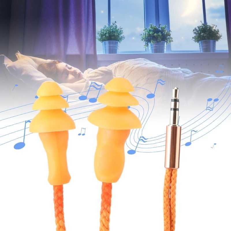 Noise Isolating Earbuds Earphone with Clear Sound Quality for Sports and Travel Comfort Fit Earplugs Headphones D260319