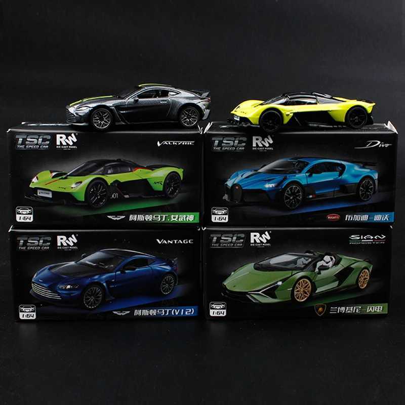 TSC164 Alloy Car Model Aston Martin Bugatti Simulation Childrens Toy Decoration Collectible Item Non-Radio Controlled Vehicle Y260319
