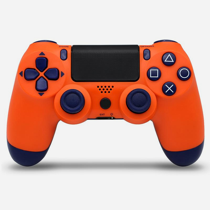 18 Colors EU US Packaging Adapter For Sony PlayStation 4 Wireless Controller Joystick Shock Game PS4 Console Controllers Colorful Bluetooth gamepad Vi