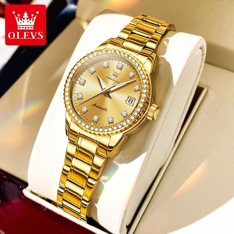 Dropshipping Brand Watches Fully Automatic Mechanical Watches Hot Selling Luxury Gold Women's Watches Waterproof Watches for Men and Women