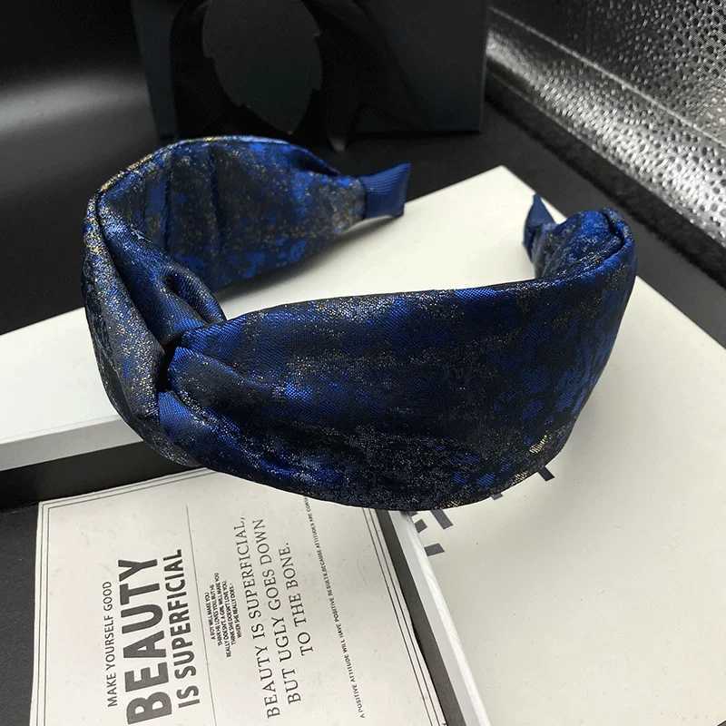 High cranial top hair clip female adult temperament wide edge hair tie headband decoration pressed hair wash face headband H260319